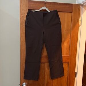 lululemon athletica brown Straight-Leg Performance Trousers 10